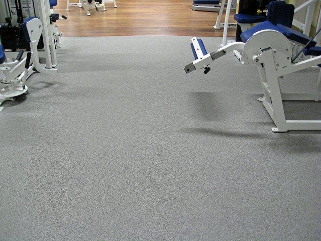 Gummimatta för gym 8 mm (1,25 m x 1,0 m), Regupol Everroll Stone Berlin