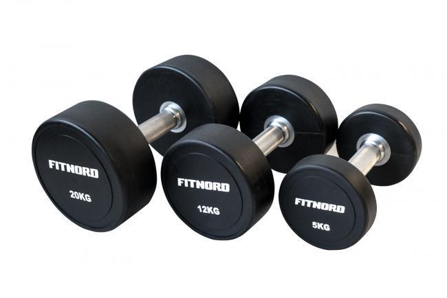 FitNord Diamond PU Hantlar 40 kg (par)