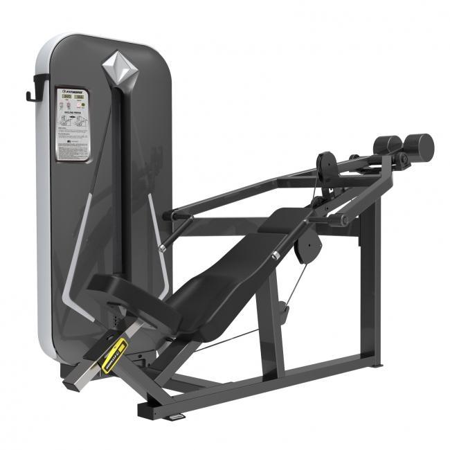 FitNord Diamond Incline Bench Press med viktmagasin