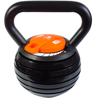 Justerbar kettlebell 4–18 kg, Sveltus