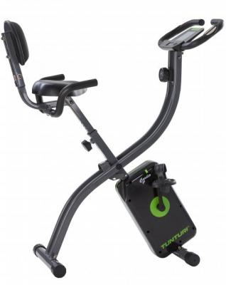 Tunturi Cardio Fit B25 Hopfällbar motionscykel med ryggstöd